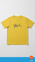 Pop Yellow Signature Logo Tee