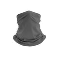 Outdoor Sport Bandana Military Tube Scarf Fishing Cycling Tactical Hiking Face Cover Neck Gaiter Half Mask Headband Men Women -  Dark gray