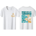 Children's Clothing Whale Print T-shirts Summer Casual Fashion Girls Boys Cute Colorful Tops Kids O-Neck Short Sleeve T-shirts