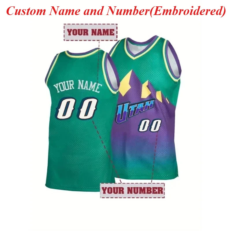 Personalized Basketball Jersey Breathable Sportswear DIY Vest Embroidered Name and Number Ideal for Training And Competition