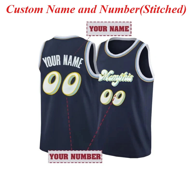 Personalized Basketball Jersey Breathable Sleeveless Round Neck Embroidered Patterns DIY Vest Ideal for Training And Competition
