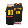 Personalized Name&number Basketball Jersey Breathable Sleeveless Round Neck Embroidered Vest Custom Tank Top Gym Man Clothing