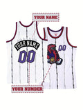 Customized Toronto Basketball Jersey Sports Uniform for Men Women Personalized Embroidered Vest  Make Your Own DIY Tank Top