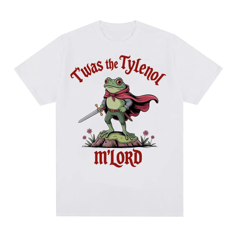 Funny Frog Graphic Print T-shirts for Women Summer Casual Fashion Streetwear Hip Hop Tops Crew Neck Short Sleeve T-shirts