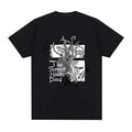 Harajuku Vintage Graphic Print T-shirts for Women Men Summer Casual Fashion Loose Streetwear Tops Crew Neck Short Sleeve Tees