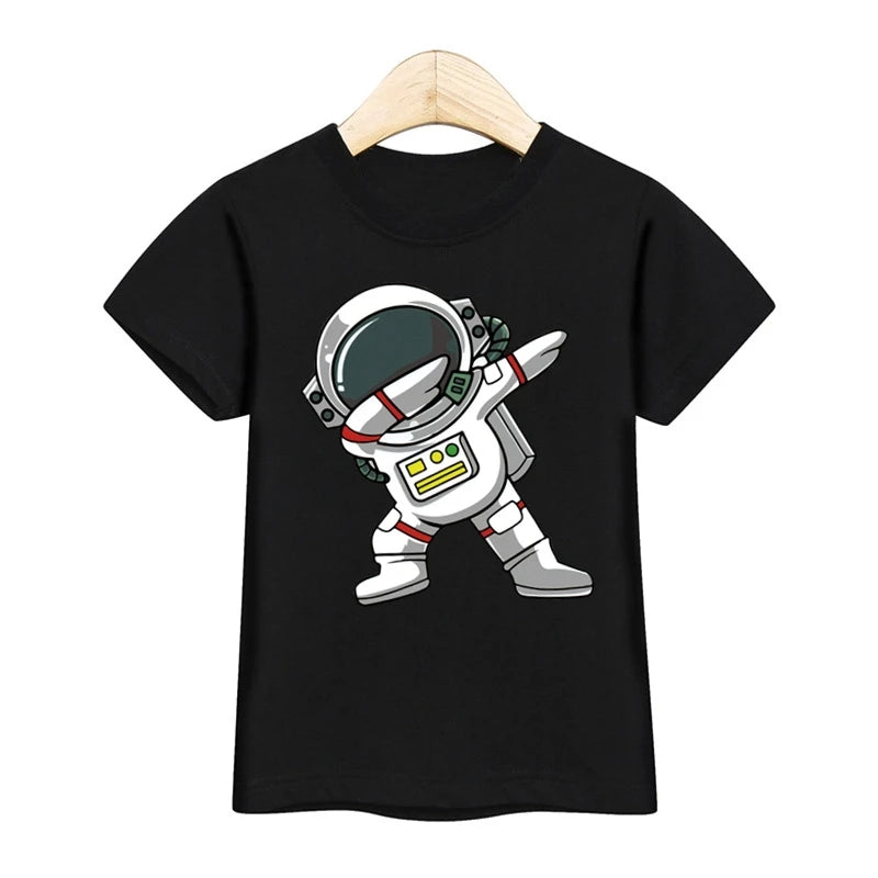 Children Dab Hondenprint T-Shirt Jongens Meisjes Zomer Casual Mode Sportkleding Baby Ronde Hals Korte Mouw Children Top T-shirt