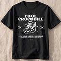 Women's Clothing Cool Crocodile Print T-Shirt Summer Casual Fashion Funny Streetwear Oversize Tops Crew Neck Short Sleeve Tees