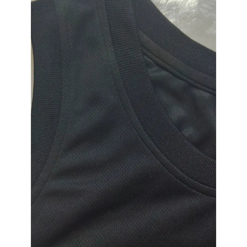 Custom Men's Basketball Jersey Breathable Sleeveless Personalized Name&Number Embroidery Sportswear Top for Training&Casual Wear