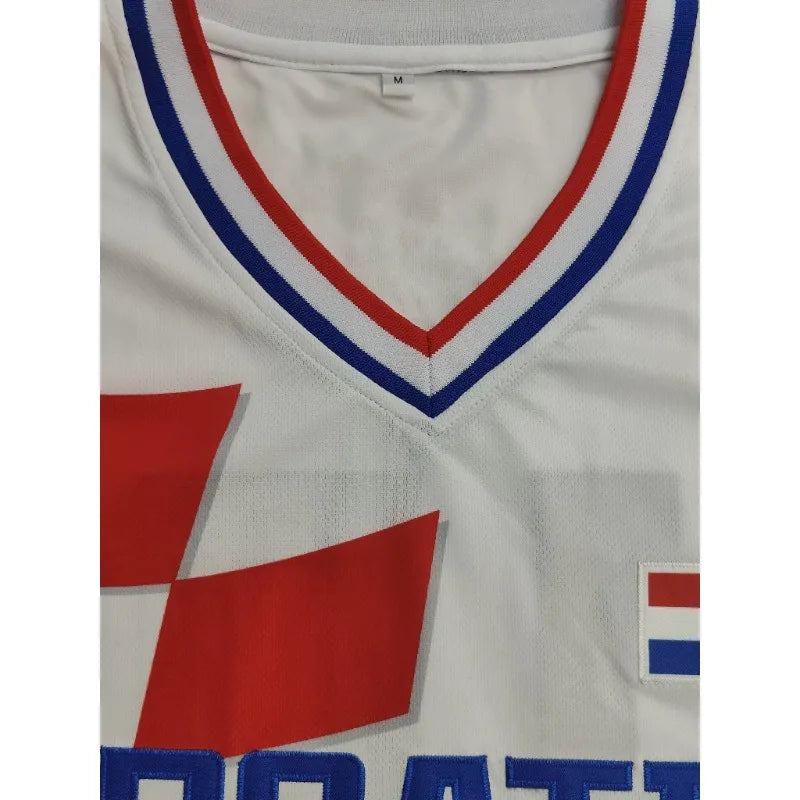 Customized Name And Number Boyfriend Style Men's Embroidered Croatia Personalized Soccer Jersey Breathable DIY T-Shirts
