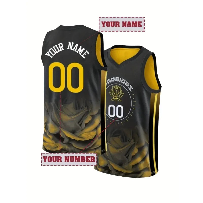 Customized Basketball Jersey Sports Uniform for Men Women Name&Number Stittched Personalized Vest Make Your Own DIY Tank Tops
