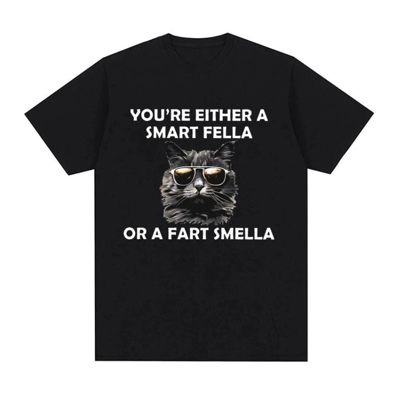 Funny Cats Print Graphic T-shirts for Me Summer Fashion Casual Streetwear Y2K Tops Loose Crew Neck Short Sleeve T-shirts