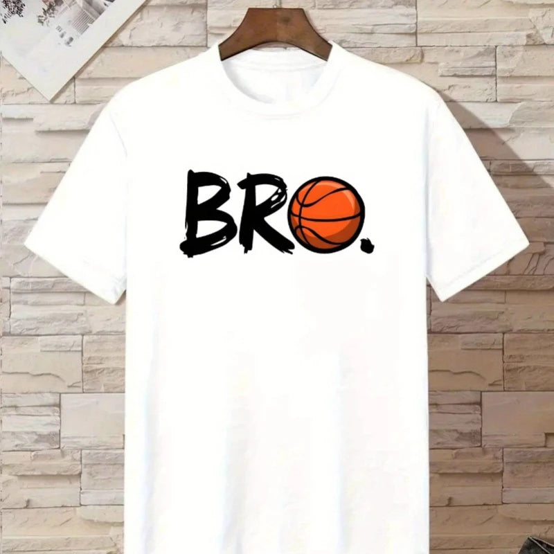Paly Basketball Boys' T-shirt Teenage Casual Summer Loose Fashion O-Neck Short Sleeve Children Colorful Tops Clothing T-shirt