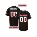 Custom Name And Number Men's Football Jersey Paul Crewe Mean Machine Breathable Embroidered T-Shirt for Training and Competition