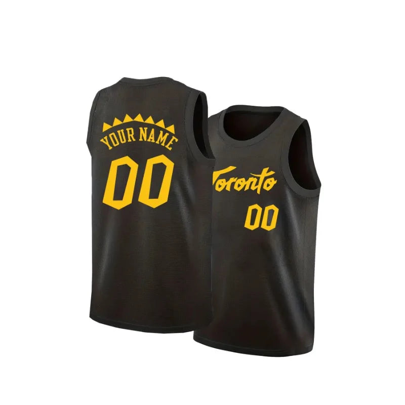 Custom Name&Number Embroidered Breathable Vest Toronto Basketball Jersey Sleeveless Sports Top for Men Personnalisé Tank Tops