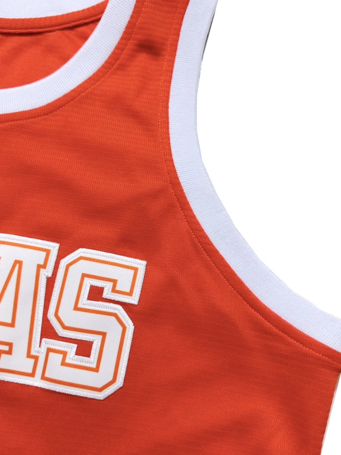 DIY Men's Basketball Jersey Breathable Embroidered Name&Number Perfect for Team Training&Casual Wear Texas Sleeveless Tops