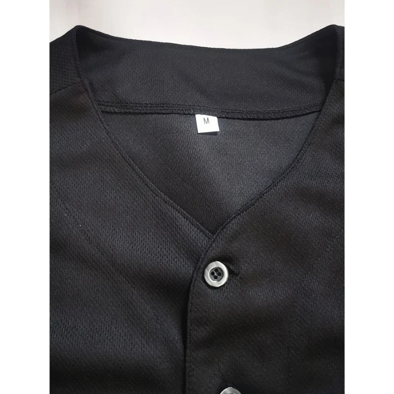 Customized Name&Number Boyfriend Style Men's Embroidery Baseball Jersey Tampa Bay Personalized Short Sleeve Button Down Shirts