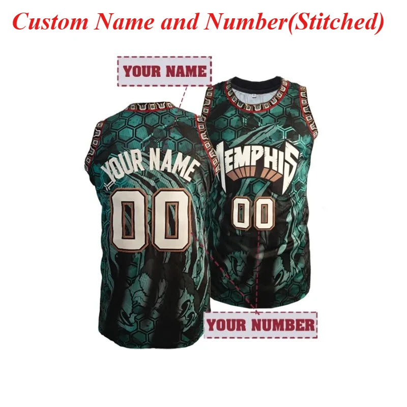 Custom Sleeveless T-shirts Design Your Own Name&Number Embroidery Basketball Jersey Men Women Best Quality Personnalis¨¦ Top Tees