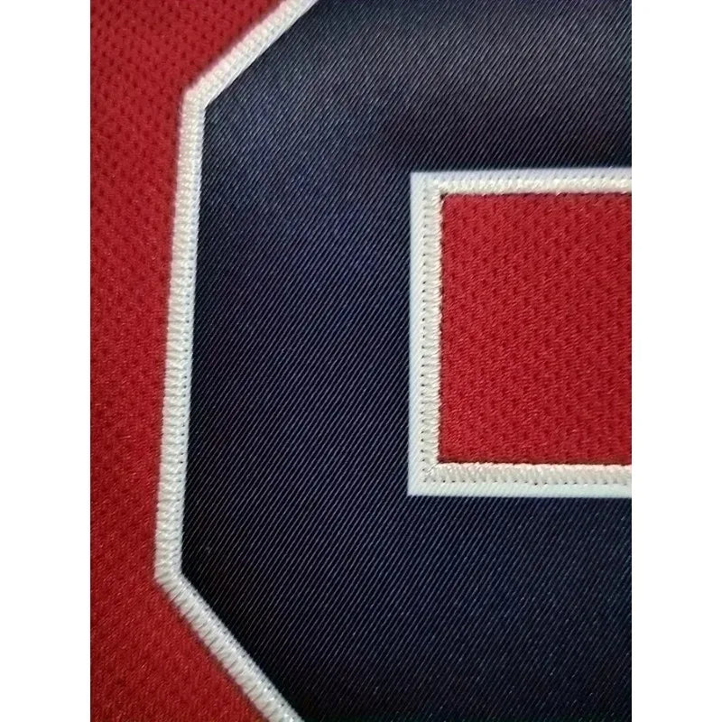 Customized Name And Number Men's Embroidered Baseball Jersey Atlanta V-Neck Personalized Breathable Short Sleeved Shirt Falcons