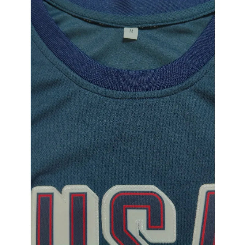 Custom Men's Basketball Jersey Breathable Round Neck Sleeveless Top DIY Name and Number For Sports Training Competition Tank Top
