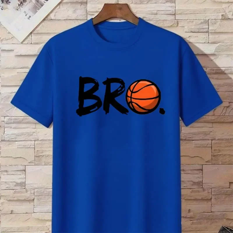 Paly Basketball Boys' T-shirt Teenage Casual Summer Loose Fashion O-Neck Short Sleeve Children Colorful Tops Clothing T-shirt