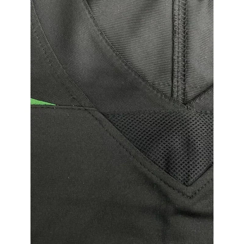 Custom Name And Number Men's Embroidered Football Shirt New York Green V-Neck Personalized Short Sleeved T-Shirt Men Clothing