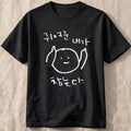 Korean Style Cute Graphic Print T-shirts Summer Women Casual Fashion Funny Tops Loose Crew Neck Short Sleeve Cotton T-shirts