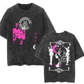Vintage My Chemical Romance Print Washed T-shirts Women Men Summer Streetwear Retro Casual Fashion Short Sleeve Washed T-shirts