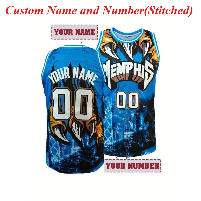 Custom Sleeveless T-shirts Design Your Own Name&Number Embroidery Basketball Jersey Men Women Best Quality Personnalis¨¦ Top Tees