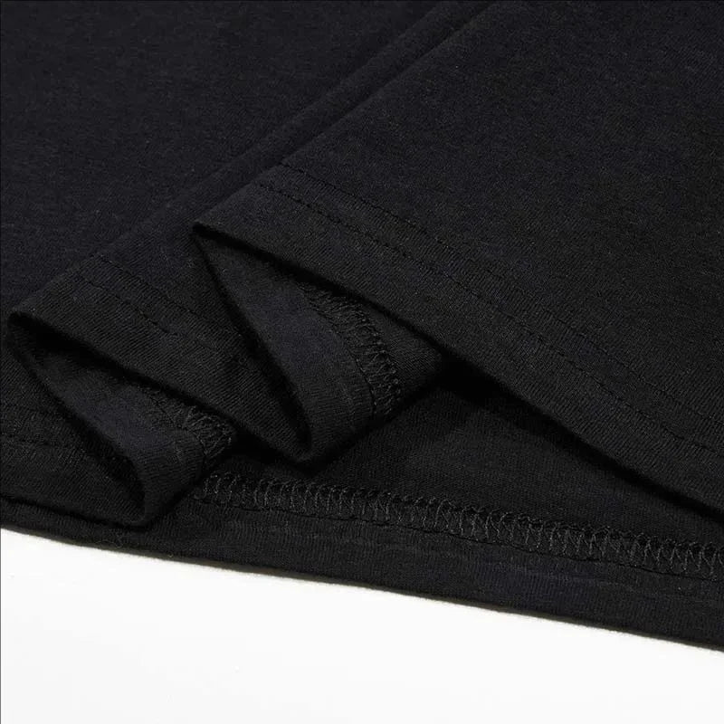 Women's Face Printed Simple Line Pattern T-shirt Women Casual Loose Comfortable Clothes Fashion O-Neck Short Sleeve Tops T-shirt