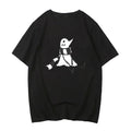Cute Duck Graphic Print T-shirts Summer Women Men High Quality Casual Fashion Harajuku Oversize O-Neck Short Sleeve T-shirts