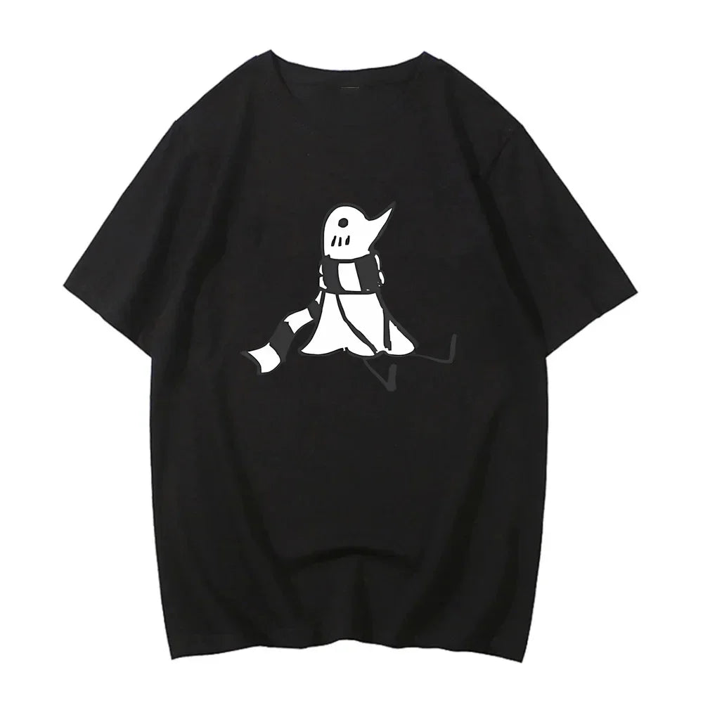 Cute Duck Graphic Print T-shirts Summer Women Men High Quality Casual Fashion Harajuku Oversize O-Neck Short Sleeve T-shirts