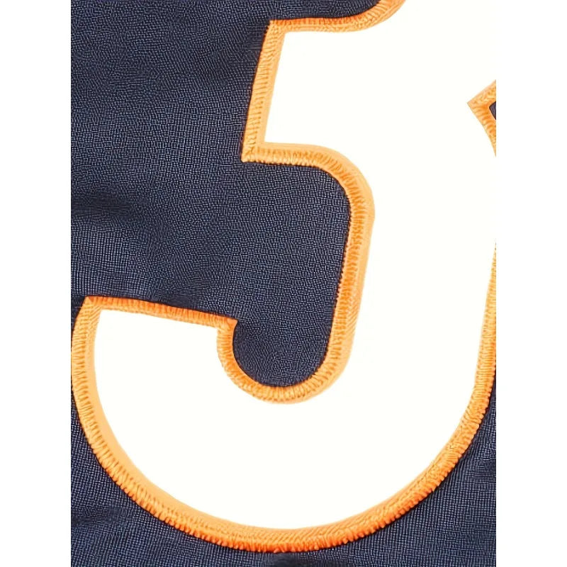 Custom Men's Football Shirt Embroidered Short Sleeve Tee Loose Fit Rugby Jersey Personalized Name & Number T-Shirts Men Clothing