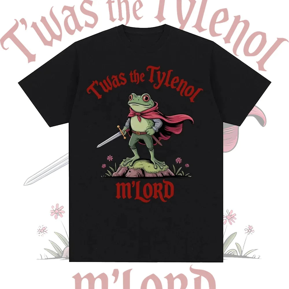 Funny Frog Graphic Print T-shirts for Women Summer Casual Fashion Streetwear Hip Hop Tops Crew Neck Short Sleeve T-shirts